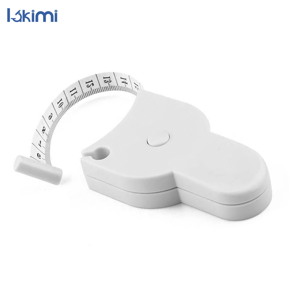 Body Jewelry Measurements - เครื่องมือวัดตัว, เทปวัดตัวอัตโนมัติแบบยืดหดได้ - ไม้บรรทัดตัดเย็บแบบซม. รุ่น LA-AA86