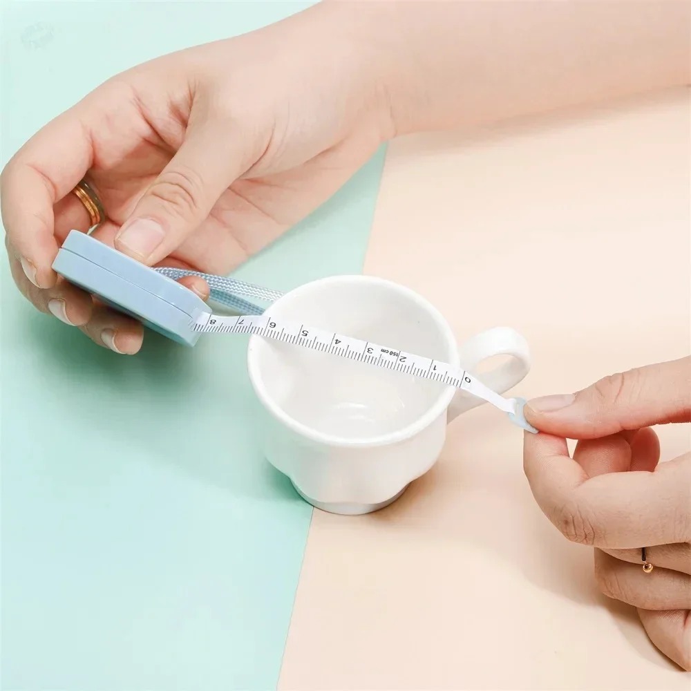 Body Jewelry Measurements - ตลับเมตรพกพาขนาด 1.5 เมตร สำหรับวัดเครื่องประดับขนาดเล็ก วัดน้ำหนัก วัดสัดส่วนทางการแพทย์