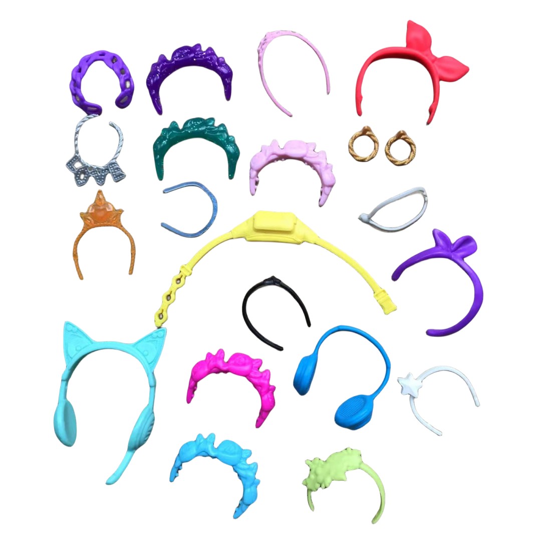 Body Jewelry Bulk - เครื่องประดับตุ๊กตาหลากหลายรูปแบบ ที่คาดผม ต่างหู สร้อยคอ นาฬิกา ขนาด