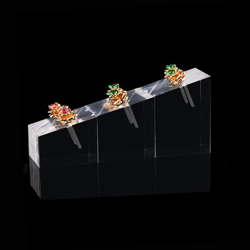 3Pcs ล้างอะคริลิคสแควร์ต่างหูผ - Body Jewelry Display บทวิจารณ์และราคา