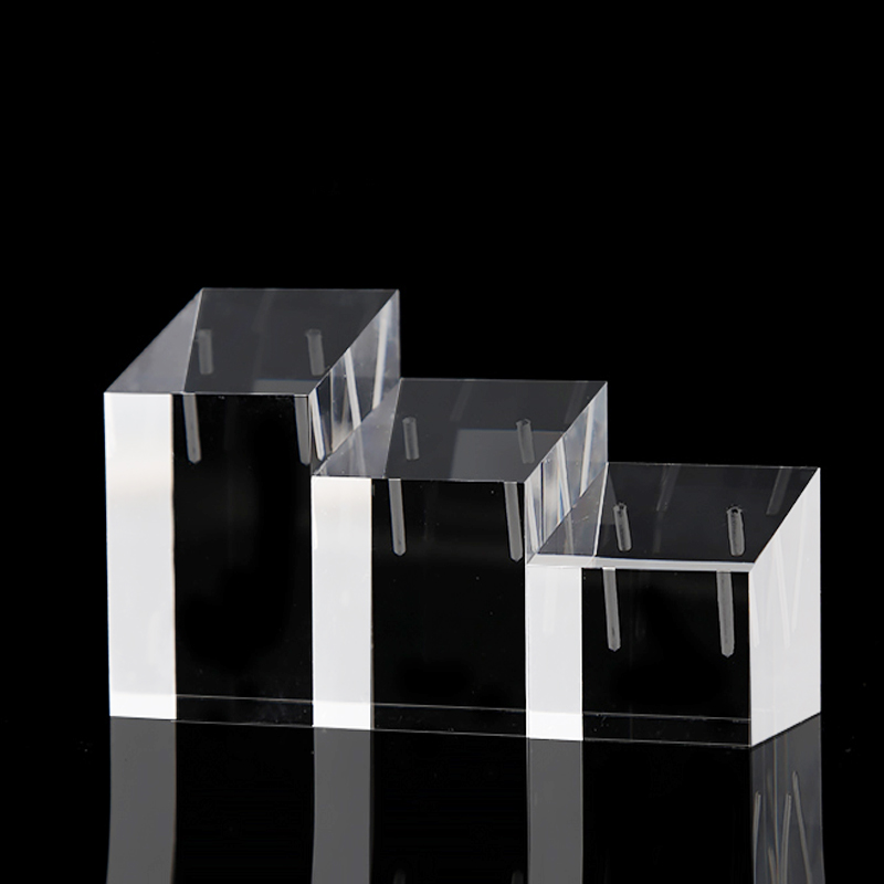 3Pcs ล้างอะคริลิคสแควร์ต่างหูผ - Body Jewelry Display บทวิจารณ์และราคา