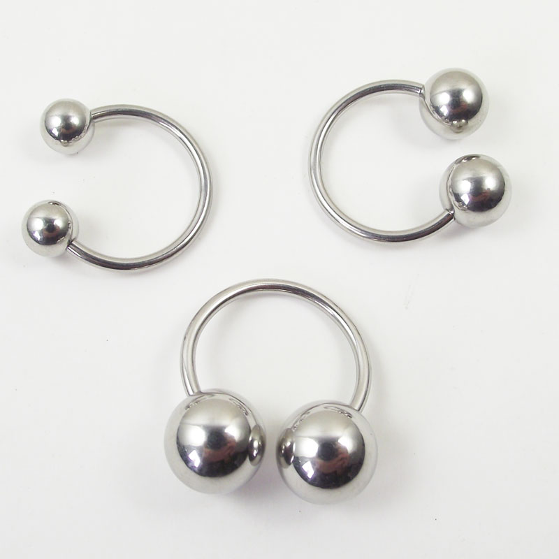 Big Ball สแตนเลส Barbell Horse - Nipple Bar Curved บทวิจารณ์และราคา