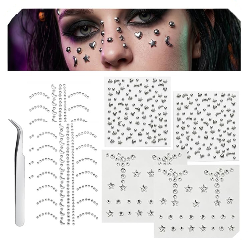 ลูกเจาะปลอมติดบนจมูก Stud ปลอม - Body Jewelry Eyebrow บทวิจารณ์และราคา