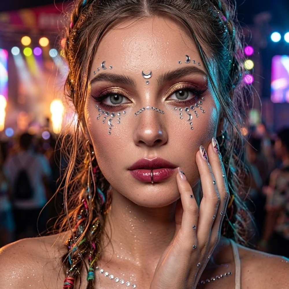 ลูกเจาะปลอมติดบนจมูก Stud ปลอม - Body Jewelry Eyebrow บทวิจารณ์และราคา