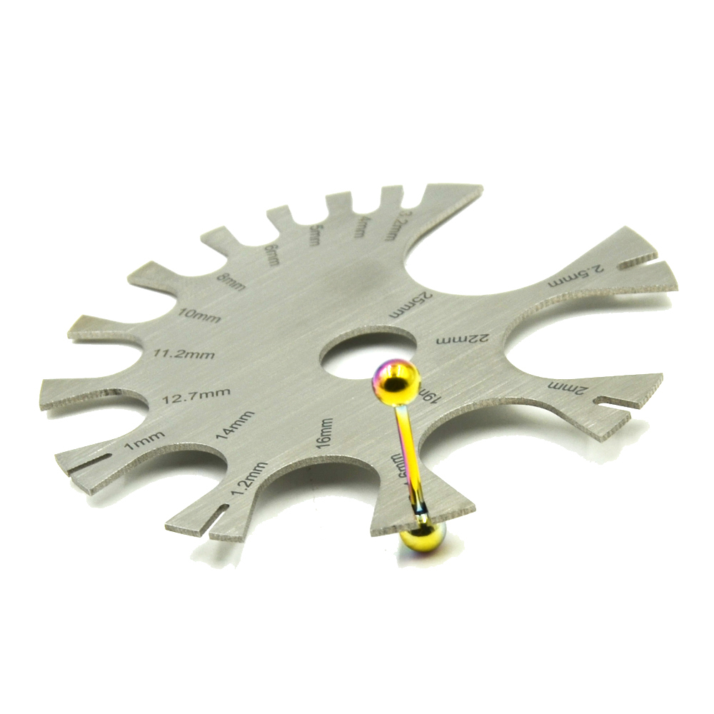 เครื่องวัดสแตนเลสล้อBelly Barb - Body Jewelry Measurements บทวิจารณ์และราคา