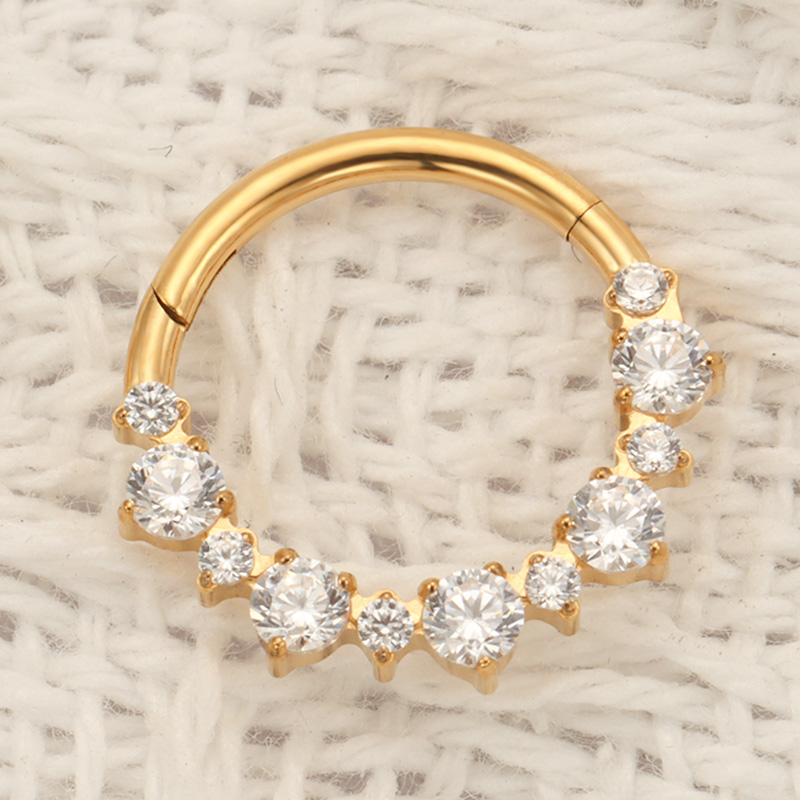 ASTM F136 ไทเทเนียม Daith Clic - Belly Bar Titanium บทวิจารณ์และราคา