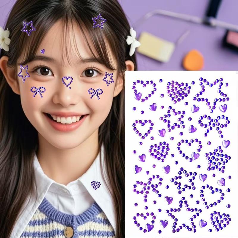 สติกเกอร์ติดหน้าแบบมีกาวในตัว  - Body Jewelry Eyebrow บทวิจารณ์และราคา