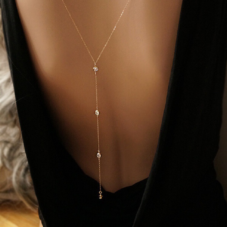 สร้อยคอประดับเพชรเทียมแบบเซ็กซ - Body Jewelry Bulk บทวิจารณ์และราคา