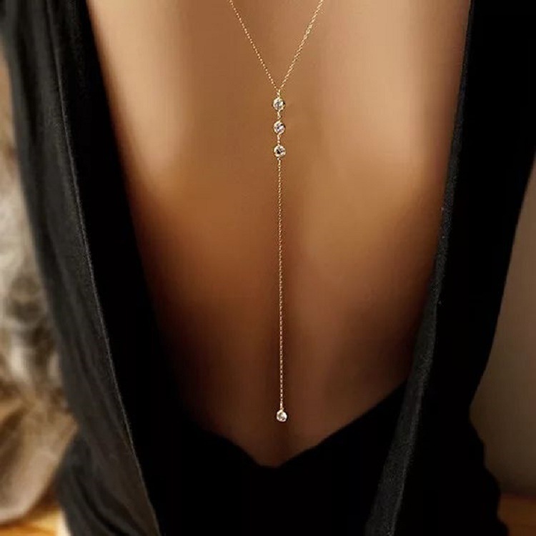 สร้อยคอประดับเพชรเทียมแบบเซ็กซ - Body Jewelry Bulk บทวิจารณ์และราคา