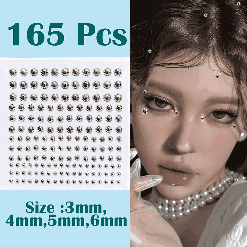 3D Face Eyes Party แต่งหน้า Ta - Body Jewelry Eyebrow บทวิจารณ์และราคา