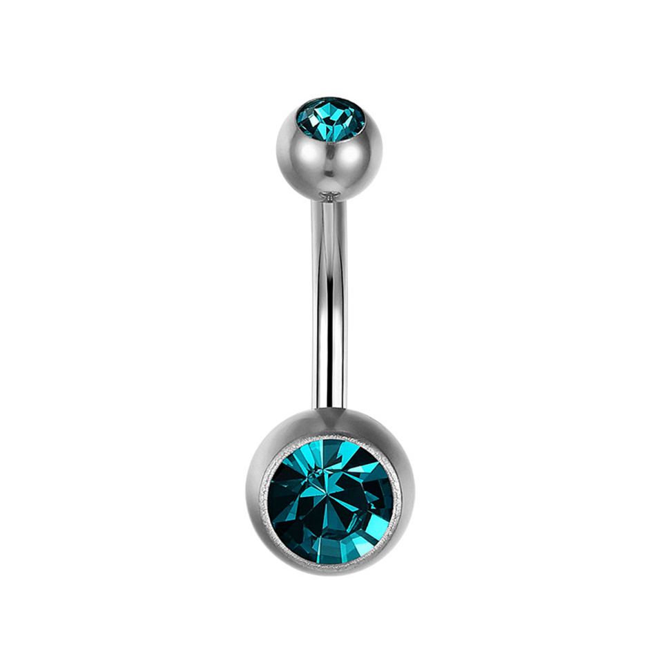 G23Titian 14G 8 มม.10 มม.12 มม - Belly Bar Titanium บทวิจารณ์และราคา