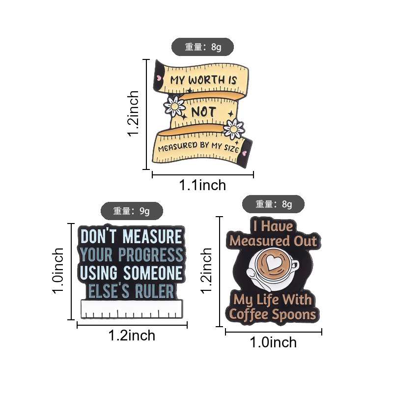 เข็มกลัดแสดงความรักตัวเองและคว - Body Jewelry Measurements บทวิจารณ์และราคา