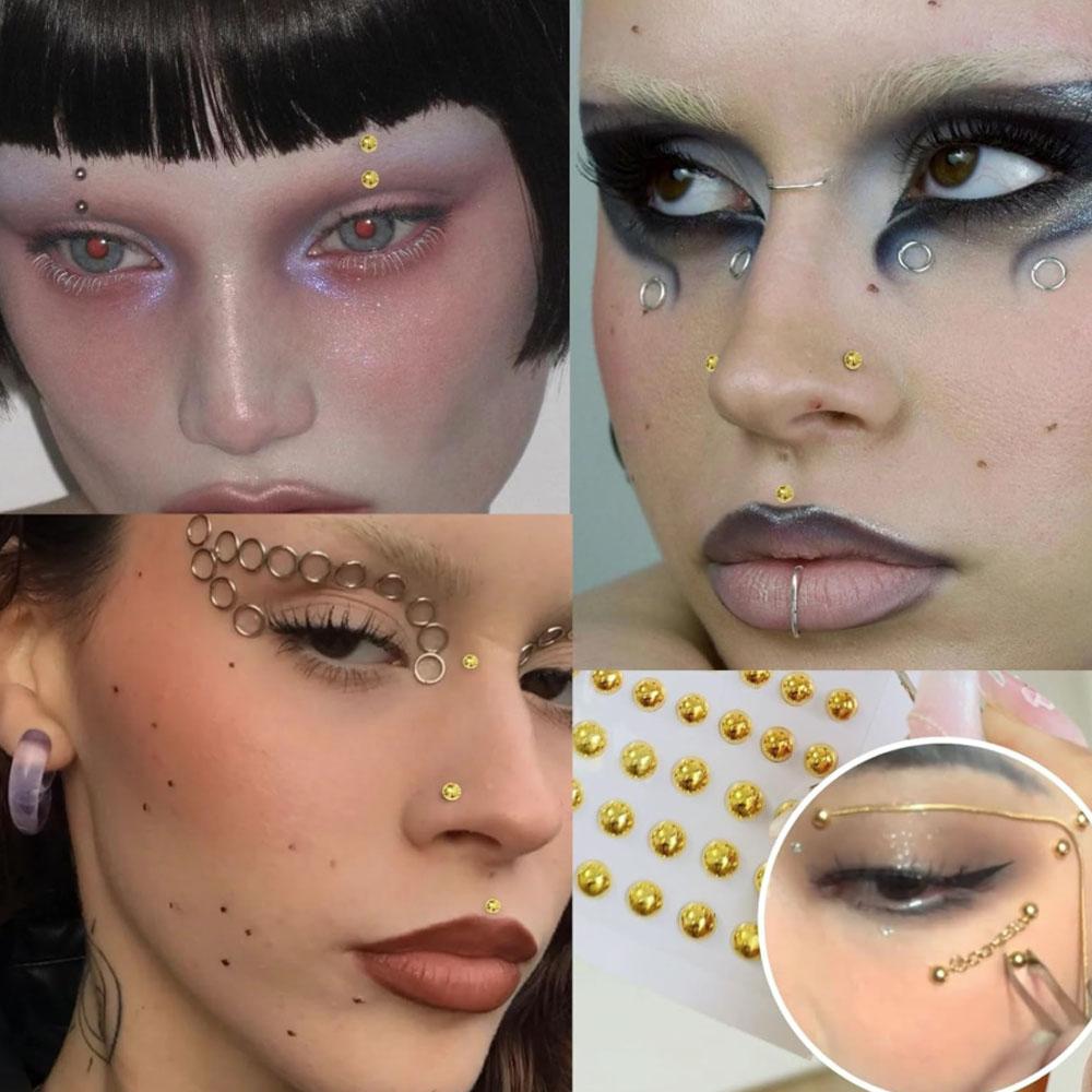 ชุดเครื่องประดับปลอม 661 ชิ้น  - Body Jewelry Eyebrow บทวิจารณ์และราคา