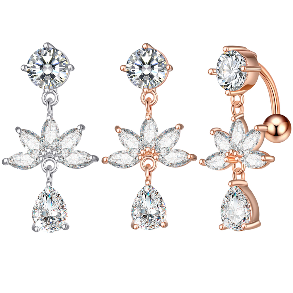 Zircons 5 Zircons แบบรวมสไตล์ส - Belly Bar Titanium บทวิจารณ์และราคา