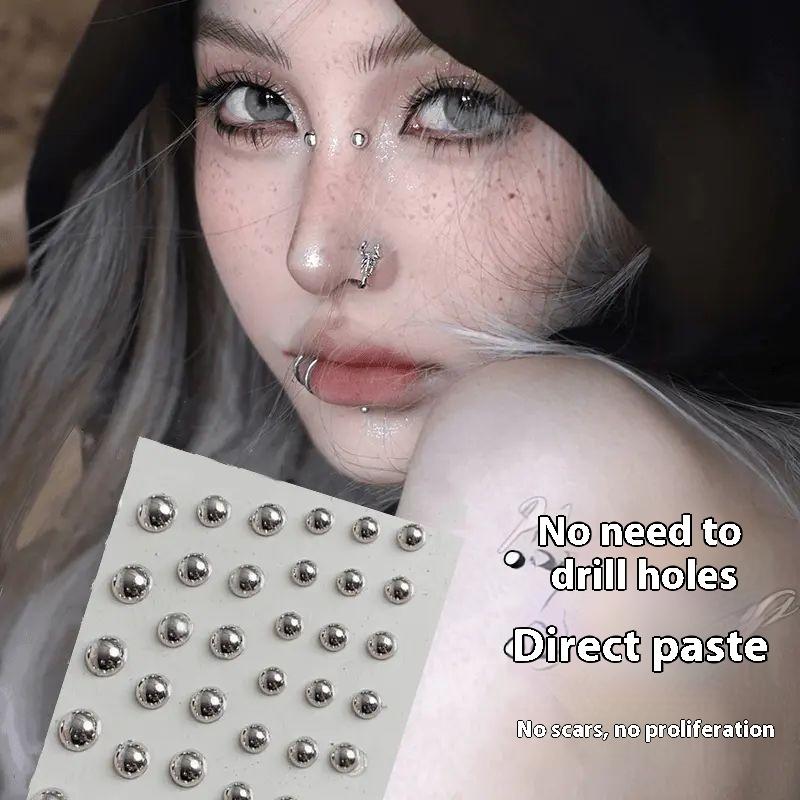 321pcs ไม่เจาะ Lip Studs สติกเ - Body Jewelry Eyebrow บทวิจารณ์และราคา