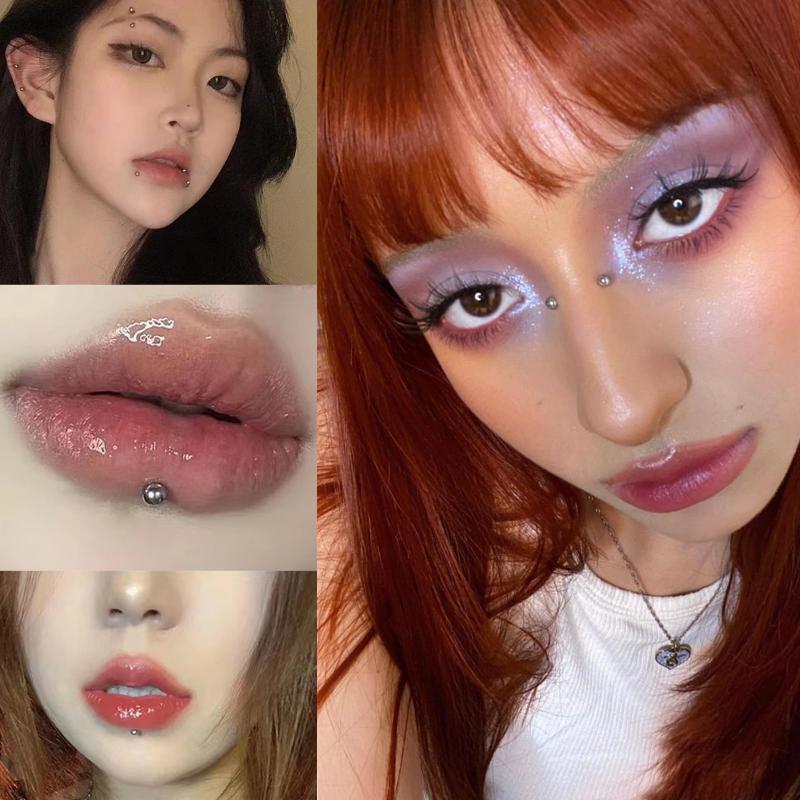 321pcs ไม่เจาะ Lip Studs สติกเ - Body Jewelry Eyebrow บทวิจารณ์และราคา