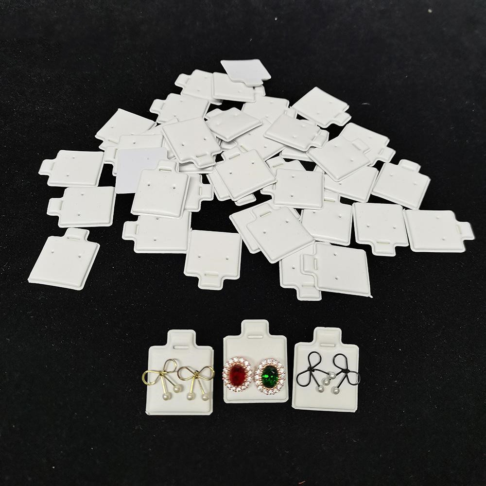 100ชิ้น/ถุงผู้ถือตุ้มหูแผ่นพัฟ - Body Jewelry Display บทวิจารณ์และราคา