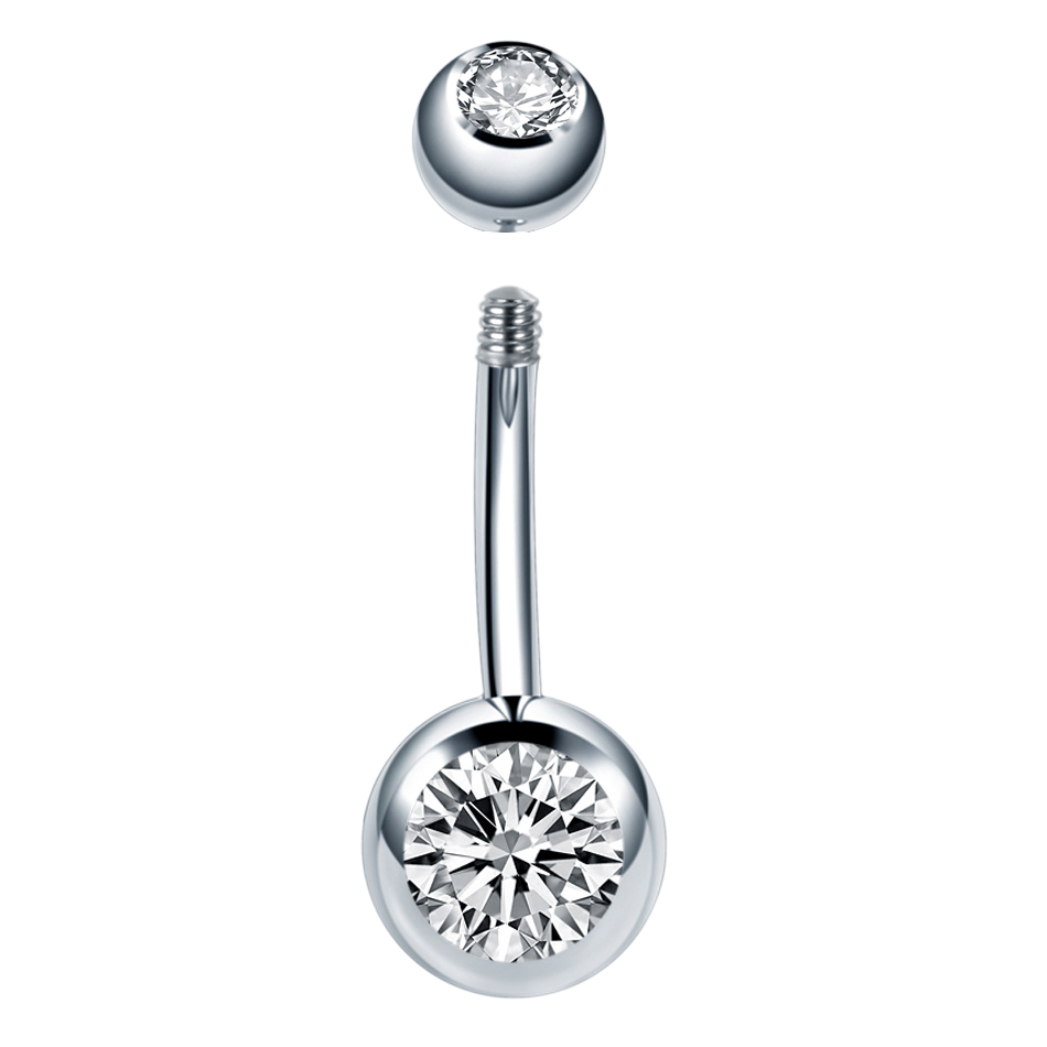 10 ชิ้น/ล็อต G23 ไทเทเนียม Bel - Belly Bar Titanium บทวิจารณ์และราคา
