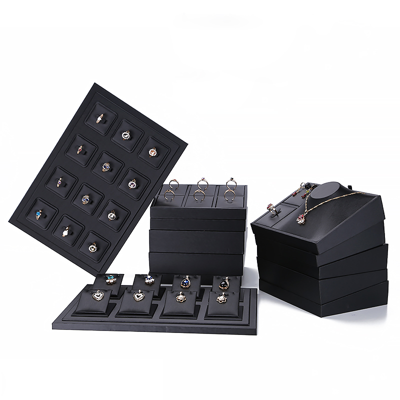 Superior สีดำ PU หนังเครื่องปร - Body Jewelry Display บทวิจารณ์และราคา