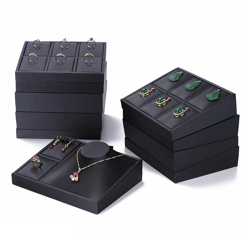 Superior สีดำ PU หนังเครื่องปร - Body Jewelry Display บทวิจารณ์และราคา