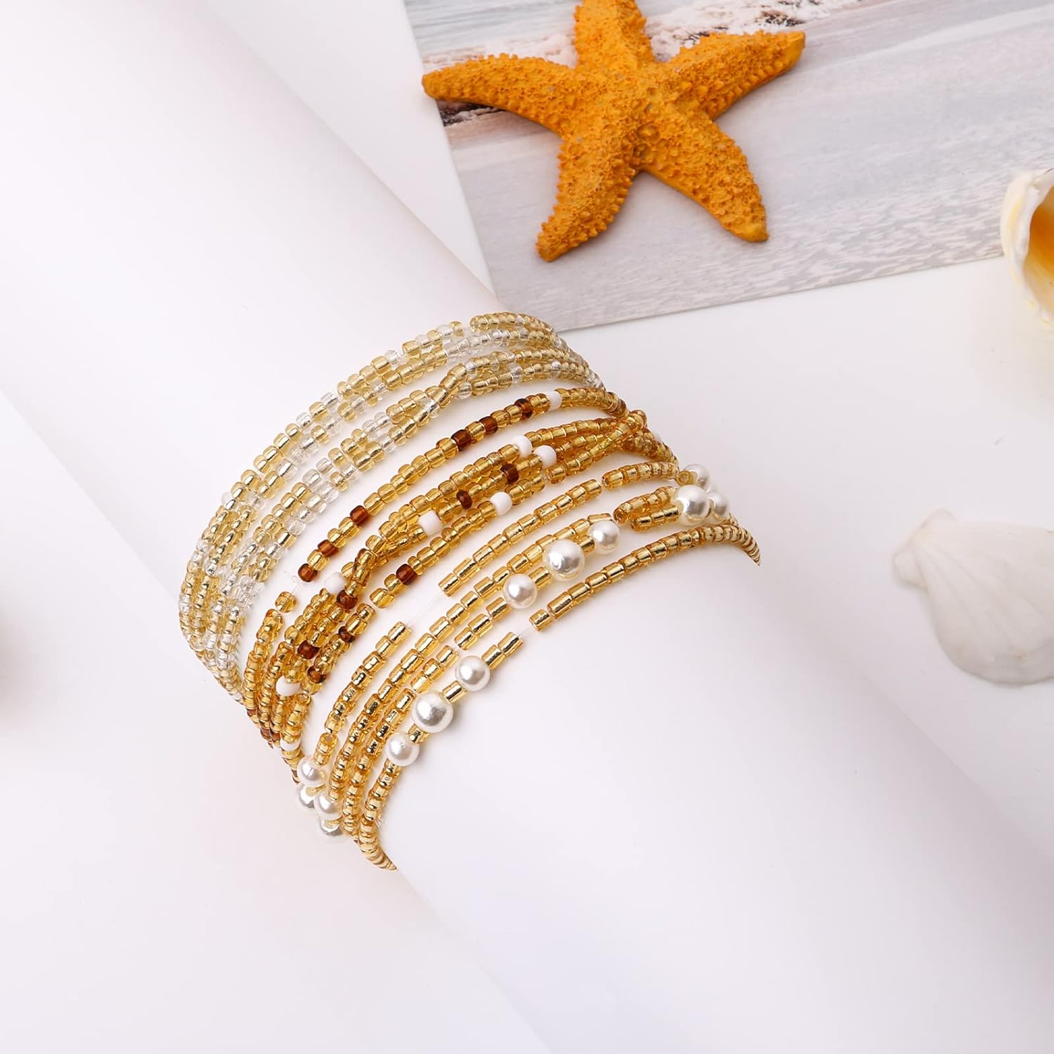 ลูกปัดคาดเอวสำหรับผู้หญิง ลูกป - Body Jewelry In Bulk บทวิจารณ์และราคา
