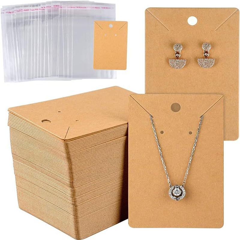 50 ชิ้น 6x9 เซนติเมตรเปล่าสร้อ - Body Jewelry Display บทวิจารณ์และราคา