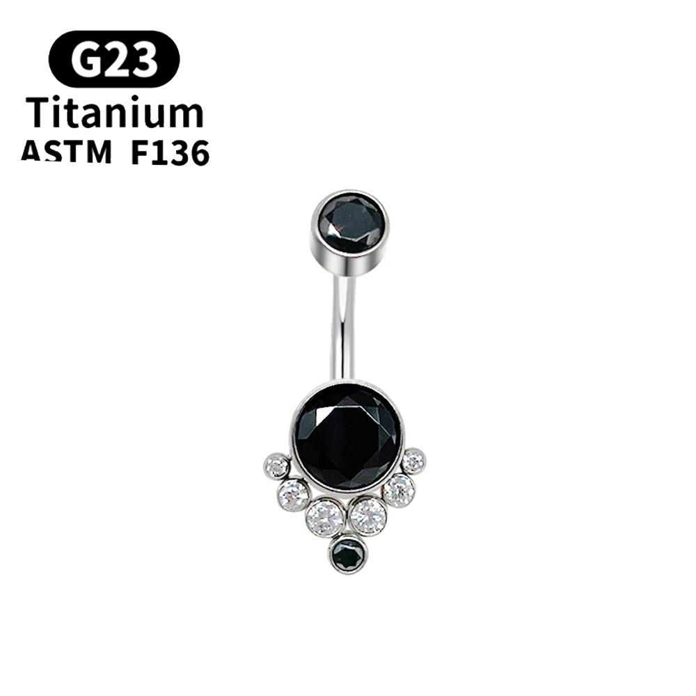 G23 ไทเทเนียมเจาะไทเทเนียมเกรด - Belly Bar Titanium บทวิจารณ์และราคา