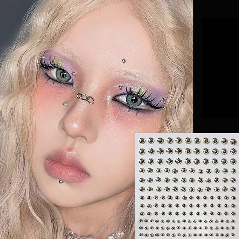 สติกเกอร์เพชรติดจมูกปลอม แบบติ - Body Jewelry Eyebrow บทวิจารณ์และราคา
