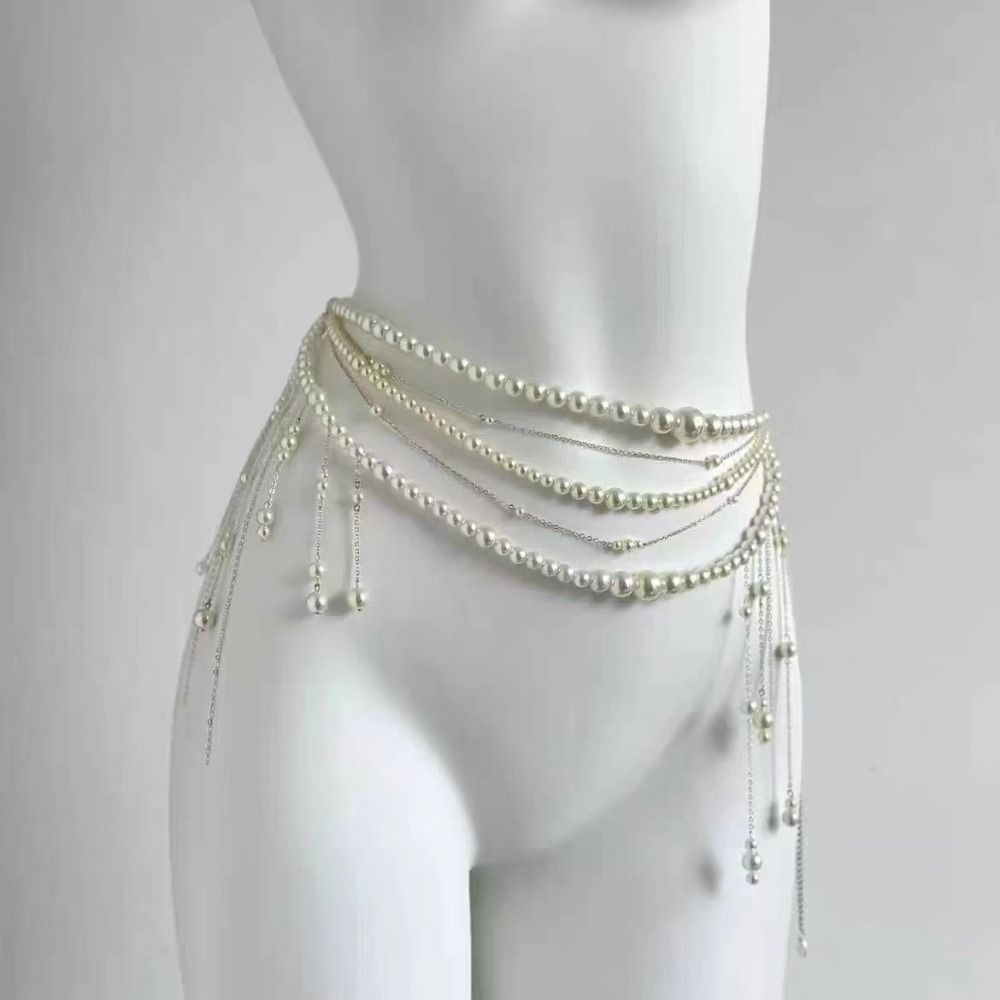 โซ่คาดเอวไข่มุกแฟชั่นสุดหรู เค - Body Jewelry In Bulk บทวิจารณ์และราคา