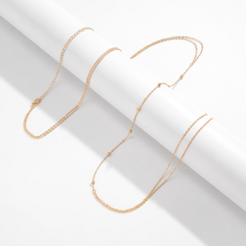 สร้อยคอแบบไขว้หน้าอก สร้อยประด - Body Jewelry Bulk บทวิจารณ์และราคา