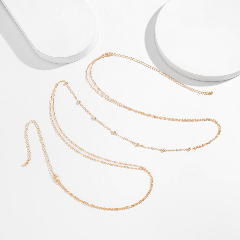 สร้อยคอแบบไขว้หน้าอก สร้อยประด - Body Jewelry Bulk บทวิจารณ์และราคา