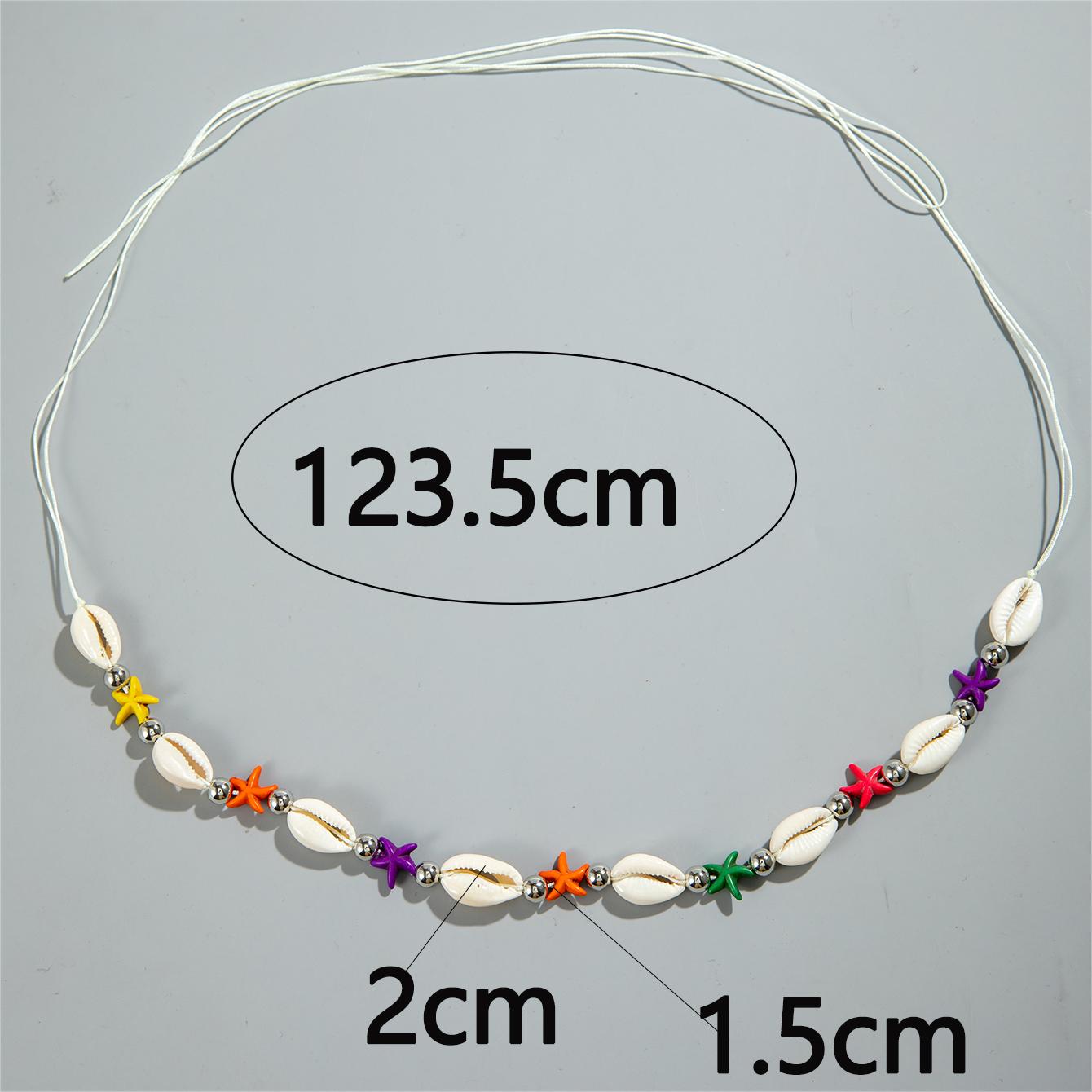 Tocona สร้อยโซ่ลายปลาดาวสีเปลื - Body Jewelry Bulk บทวิจารณ์และราคา
