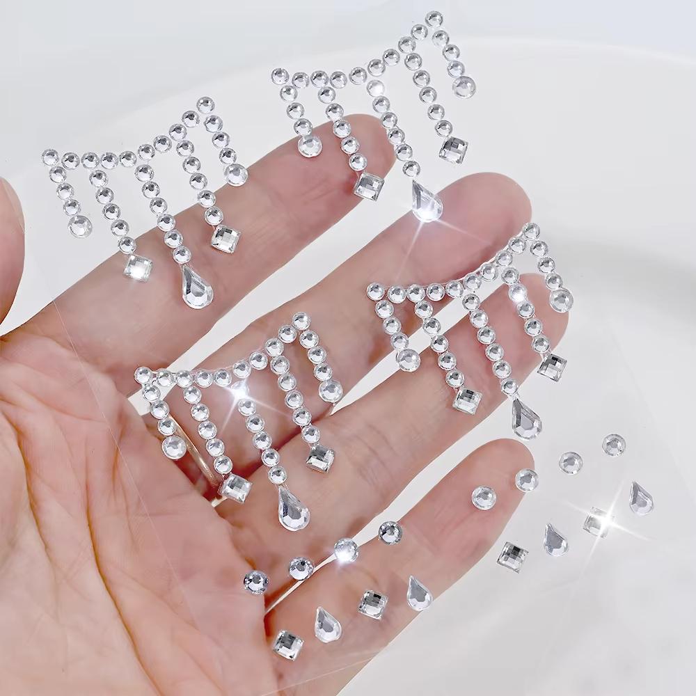 1/5 แผ่นเครื่องประดับใบหน้าสติ - Body Jewelry Eyebrow บทวิจารณ์และราคา