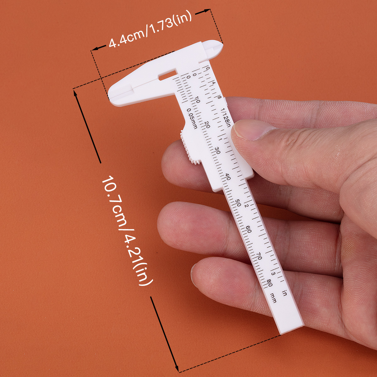 0-80มม. ไม้บรรทัดเวอร์เนียคาลิ - Body Jewelry Measurements บทวิจารณ์และราคา